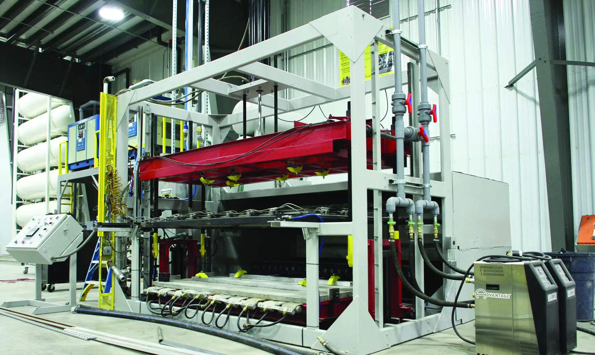AVT 3-Station Rotary Thermoformer on the ThermoFloe floor