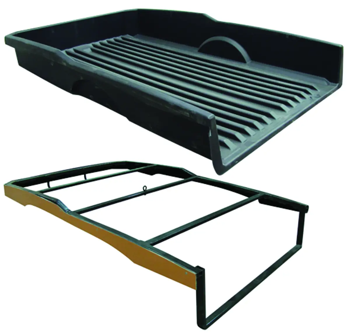 Thermoforming tool and formed part being inspected to print